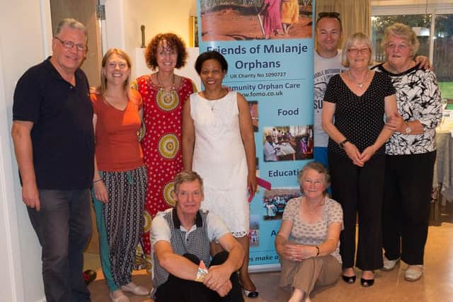 Trustees and volunteers of Friends of Mulanje Orphans (FOMO)