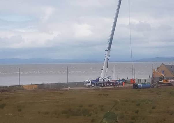 Morecambe's Polo Tower has now been totally dismantled. Picture by Trina Lawrie.