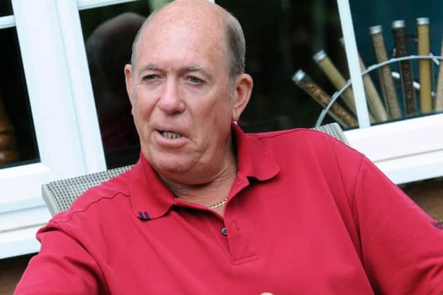 John Lowe is a three-time former world darts champion