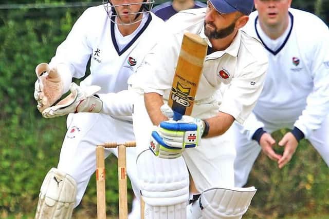 Torrisholme batsman Chris Parry. Picture: Tony North