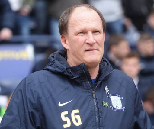 Preston North End's Manager Simon Grayson