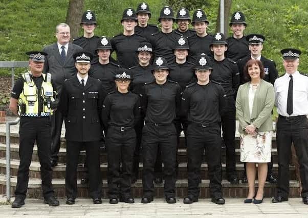 British Transport Police Attestation ceremony in the Foster Building at the University of Central Lancashire in Preston
