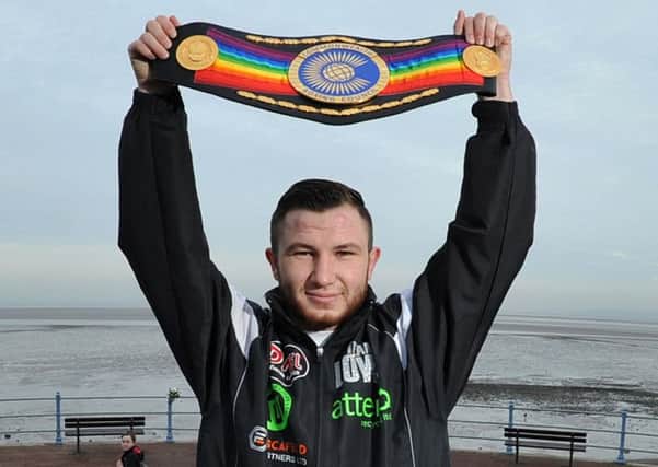 Morecambe fighter Isaac Lowe