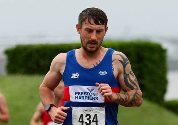 Karl Hodgson was the first Preston Harriers runner home in the Penny Lane Striders 10K