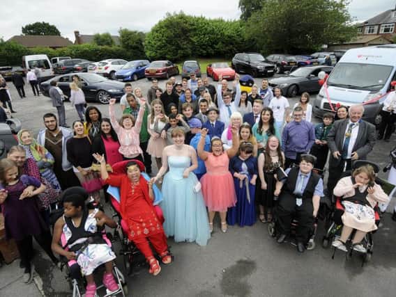 Big-hearted benefactors made the dream come true for the 33 teenagers from Sir Tom Finney Community High when they put luxury cars at their disposal  chauffeurs and all