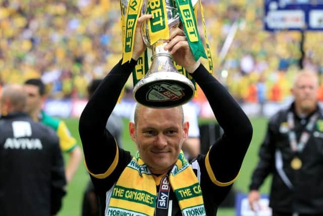 Alex Neil after guiding Norwich to the Premier League in May 2105