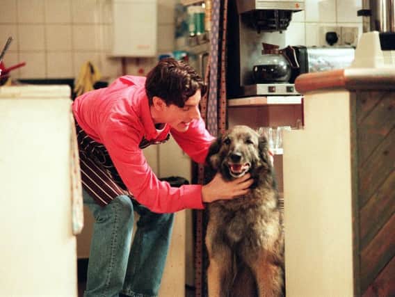 2000: Robbie (DEAN GAFFNEY) makes the decision to take Wellard to the cafe with him in the hope that a bit of human company will snap Wellard out of his depression.