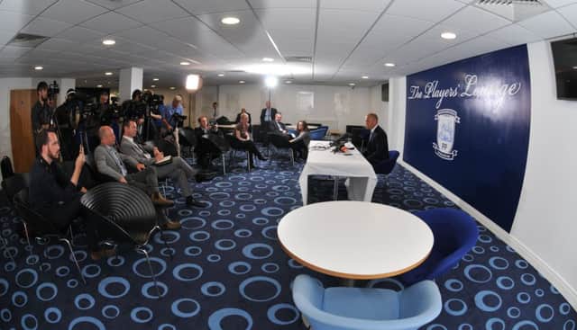 PNE's new manager Alex Neil meets the media