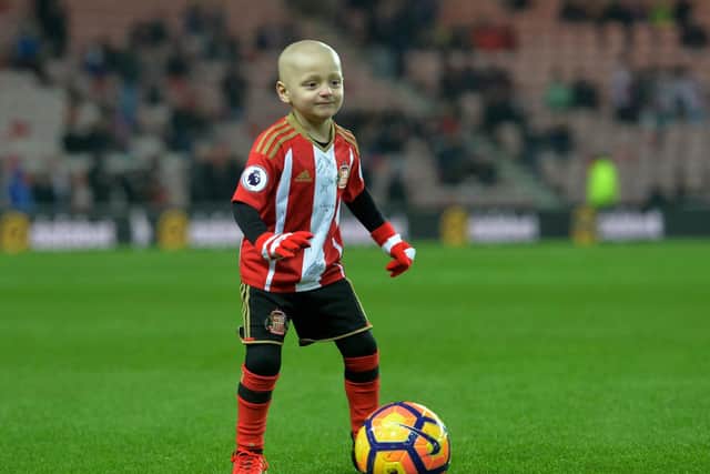 Bradley Lowery, the six-year-old football mascot who touched the nation's heart with his battle