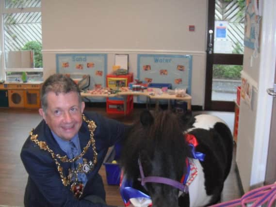 Chorley Mayor Mark Perks attended the nursery's charity open event