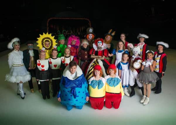 The principal cast of BIDCAs Alice In Wonderland