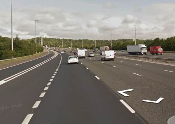 The M6 north near junction 31