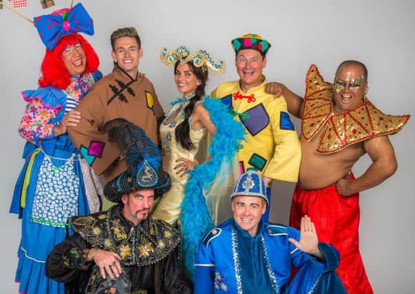Preston's Charter Theatre pantomime cast for Aladdin 2017