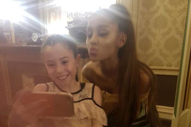 Millie was inspired to appear in the show after a meeting with Ariana Grande