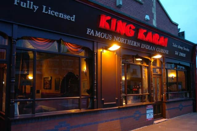 The King Karai restaurant in Watery Lane, Preston