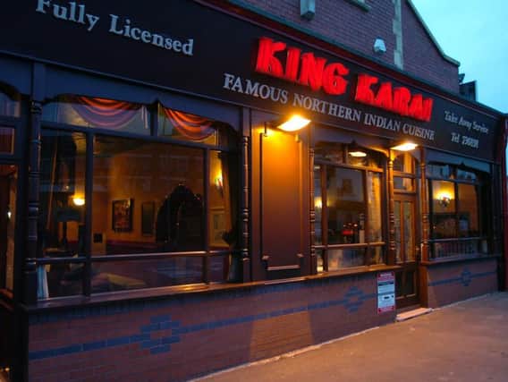The King Karai restaurant in Watery Lane, Preston