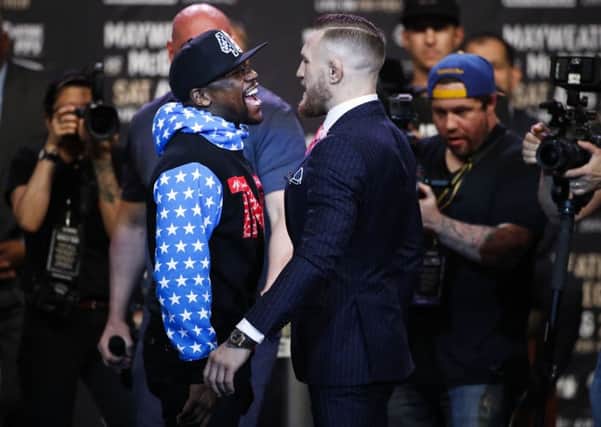 Should bars be able to sell booze during the televised live fight between Floyd Mayweather and Conor McGregor?