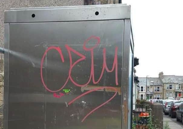 Graffiti in the Lancaster area.