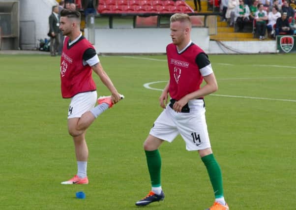 Sean Maguire and Kevin O'Connor. Picture: John Bailey