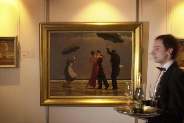 Jack Vettriano's 1992 painting The Singing Butler