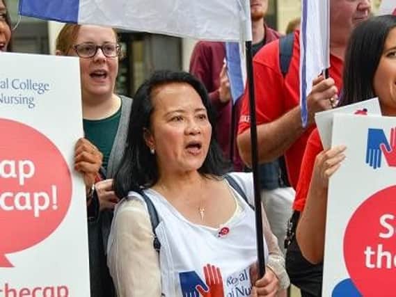 Royal College of Nursing say that people are not joining the profession and many are leaving.