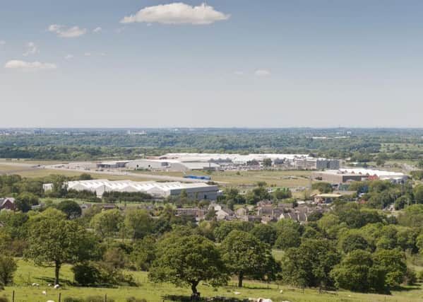 The BAE Systems' site at Samlesbury, near Preston, where part of Lancashire's proposed Enterprise Zone will be based