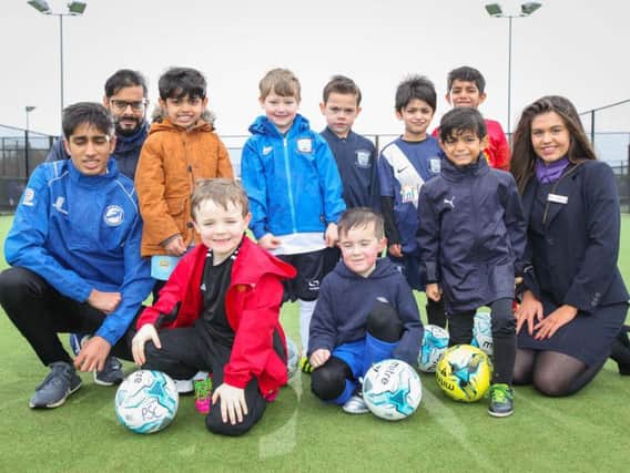 The first 11 volunteers at Sir Tom Finney Soccer Centre have undergone a range of specialised training courses.