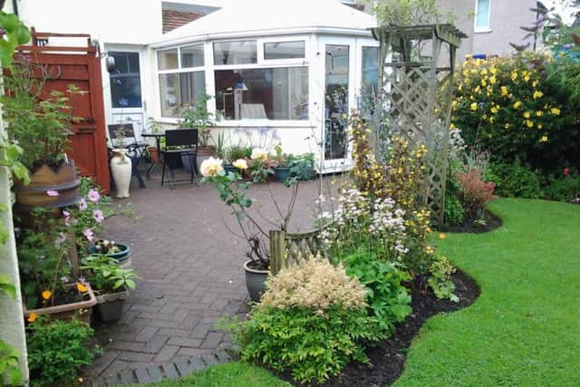 A garden in Shire Bank Crescent, Fulwood, open for Rosemere
