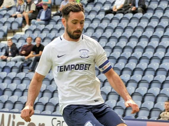 PNE's stand-in captain Greg Cunningham.