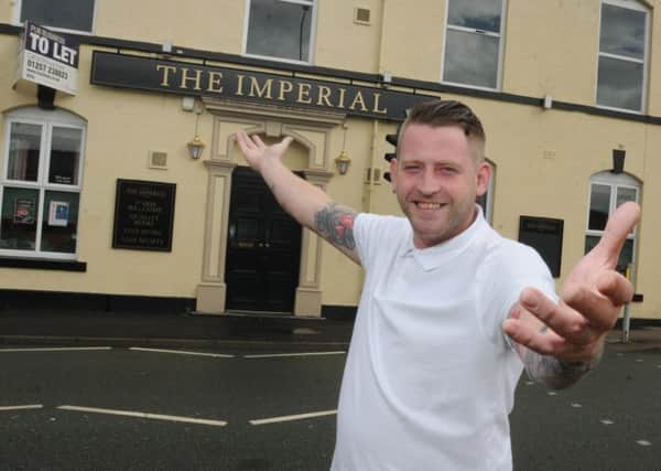 X Factor contestant Jonjo Kerr is the new landlord of The Imperial pub in Union Street, Chorley.