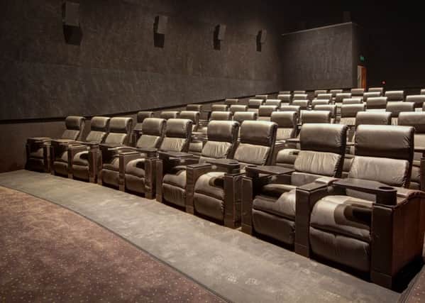 The new leather recliner seats at Vue cineam at the Capitol Centre in Walton-le-Dale