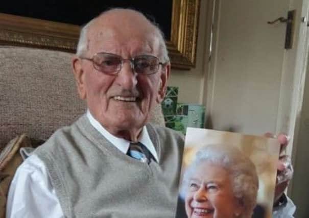 Bernard Jones, 105, who will be the mascot at Preston North End