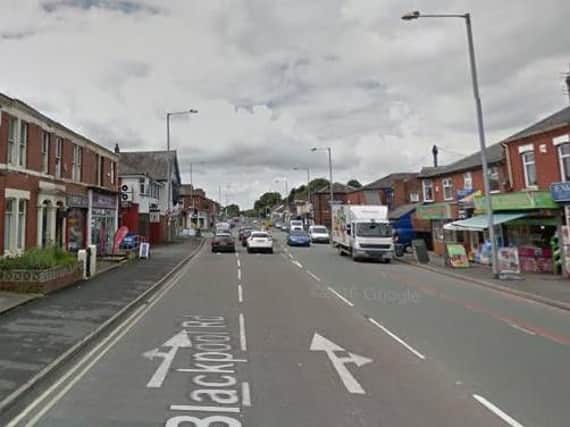 The attack took place on Blackpool Road. Image courtesy of Google