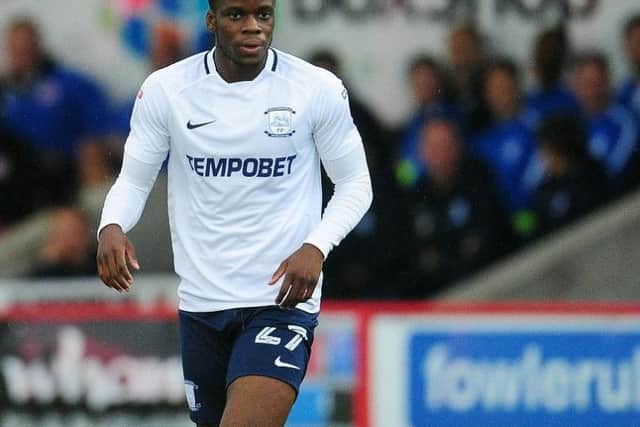 Both Arsenal loanee Stephy Mavididi, pictured, and Kevin O'Connor made their PNE debuts at Accrington.