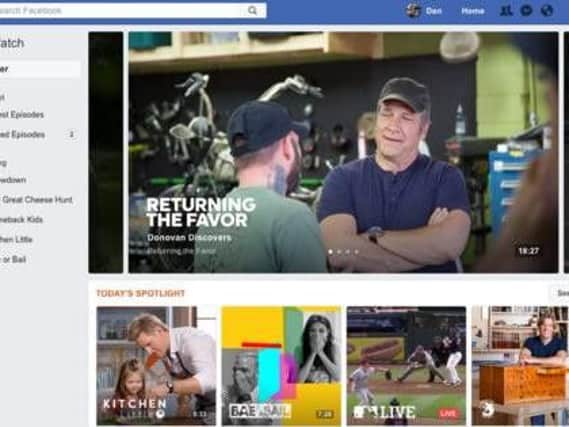 Facebook has launched a new video platform