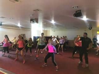 Zumbathon at Fulwood Free Methodist Church for Caritas Care Projects