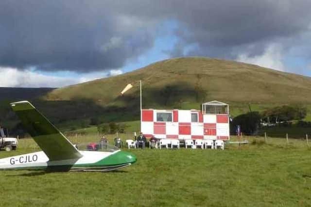 The Bowland Forest Gliding Club, in Chipping