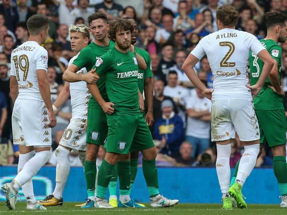 Ben Pearson is sent-off for PNE at Leeds