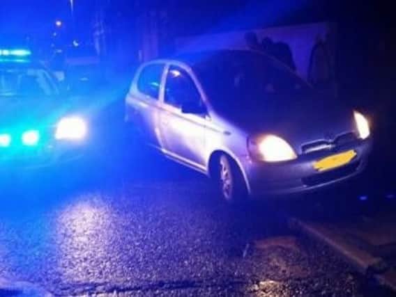 Police pursued the car through Preston