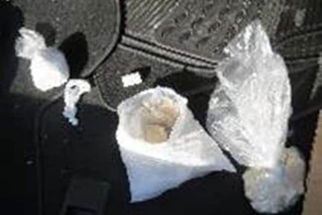 Heroin, crack and cocaine were all seized by police