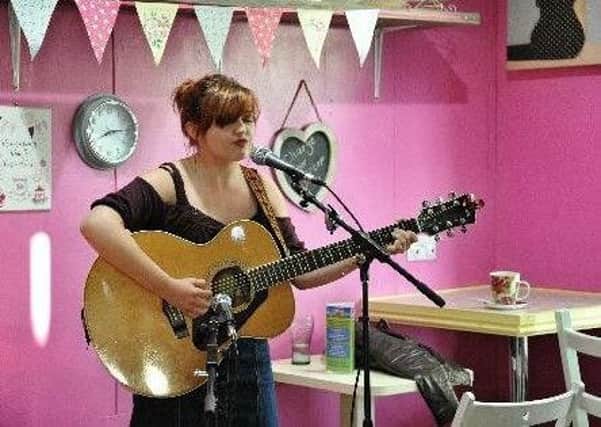 Millie Weaver performing at Penwortham Live in May