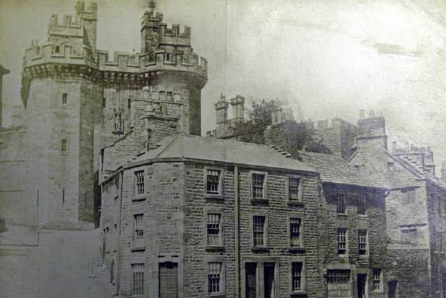 Lancaster Castle where the Samlesbury witches stood trial