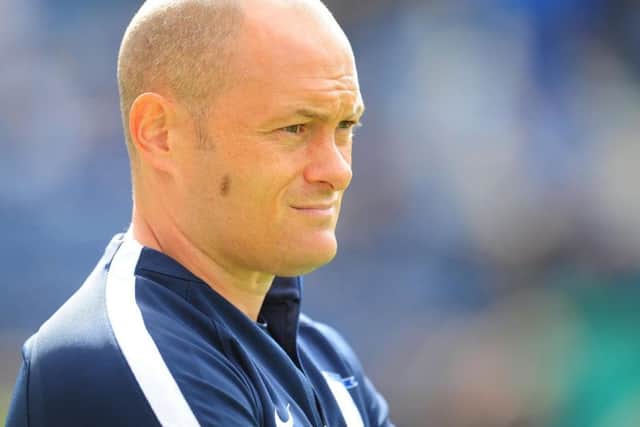 Alex Neil watches PNE's win over Reading