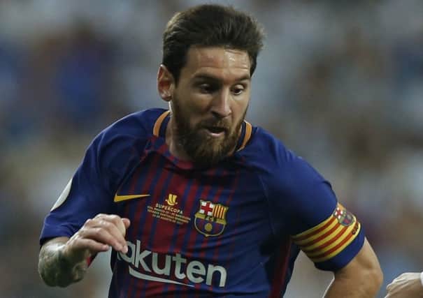 Lionel Messi's future is the subject of debate this morning