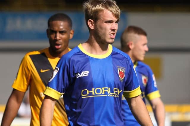 New signing Matty Hughes makes his debut from the bench