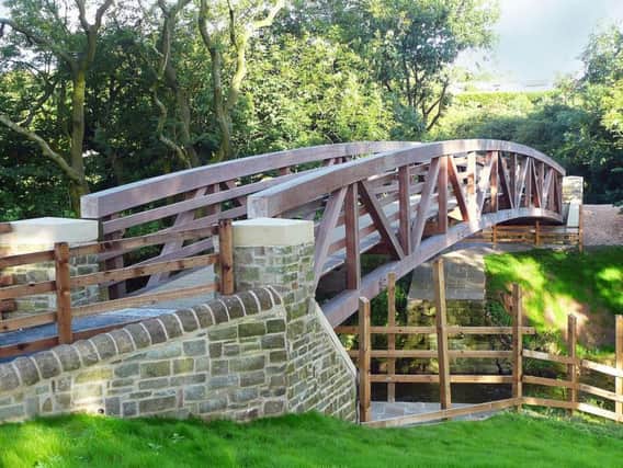 The brand new carver footbridge set to open to the public on Saturday August 26