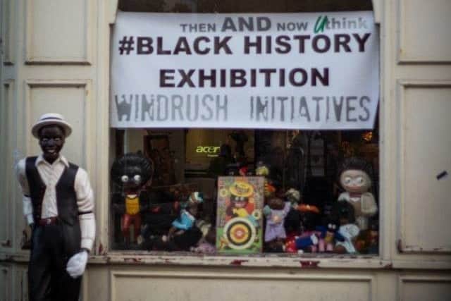 The former black history exhibition in Fishergate, Preston