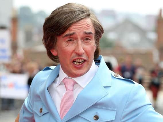 Steve Coogan, as his alter-ego Alan Partridge, who is returning to BBC Two along with The League Of Gentlemen
