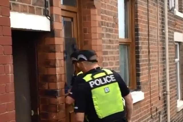 The second phase of activity which has taken place this week has seen officers carrying out warrants at several addresses in the Preston area, making a total of nine arrests. Pic: Lancs Police