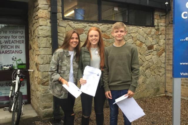 Garstang Community Academy pupils celebrate their GCSE results